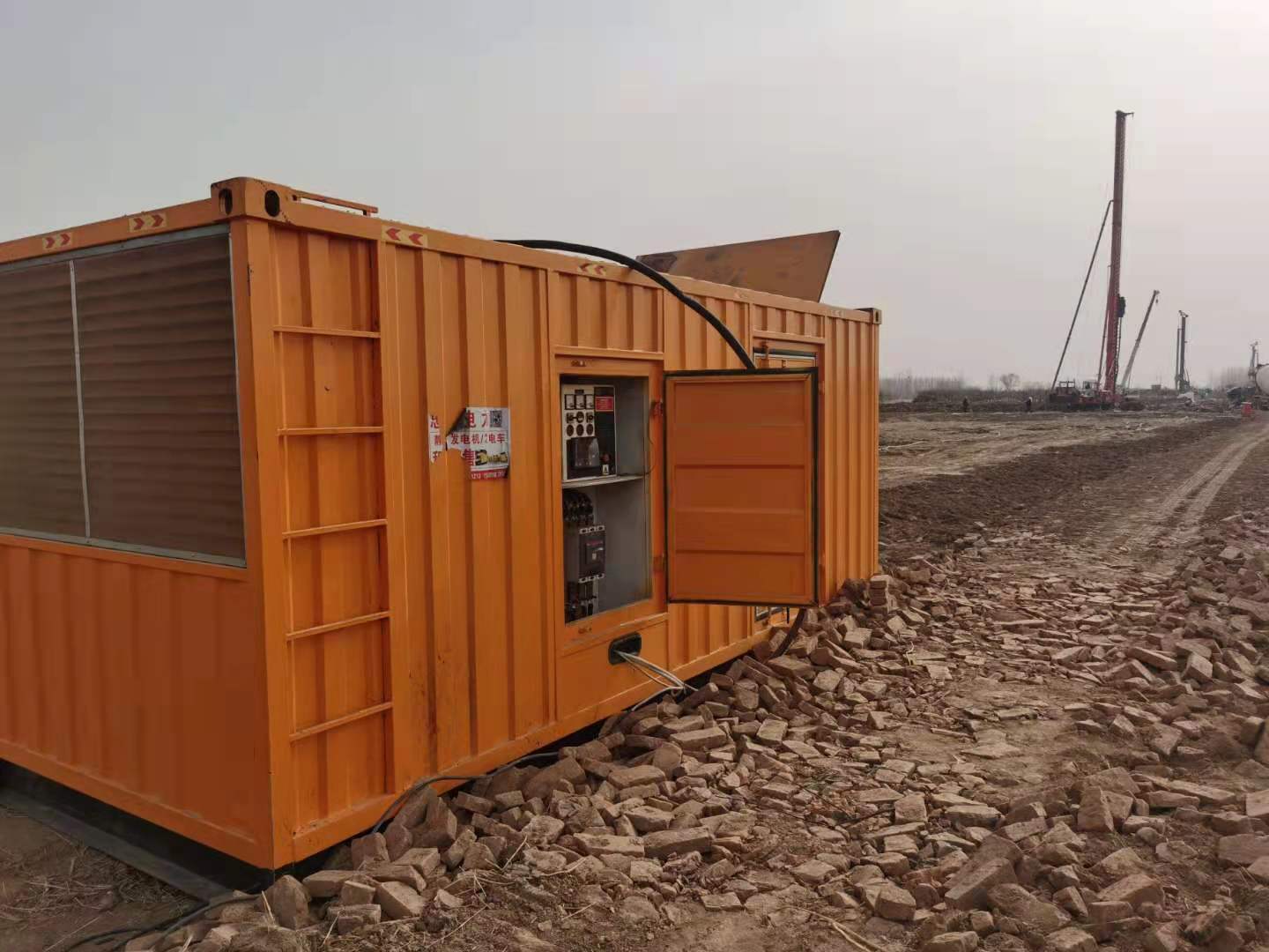 龙沙发电车租赁-柴油发电机组的安装须知