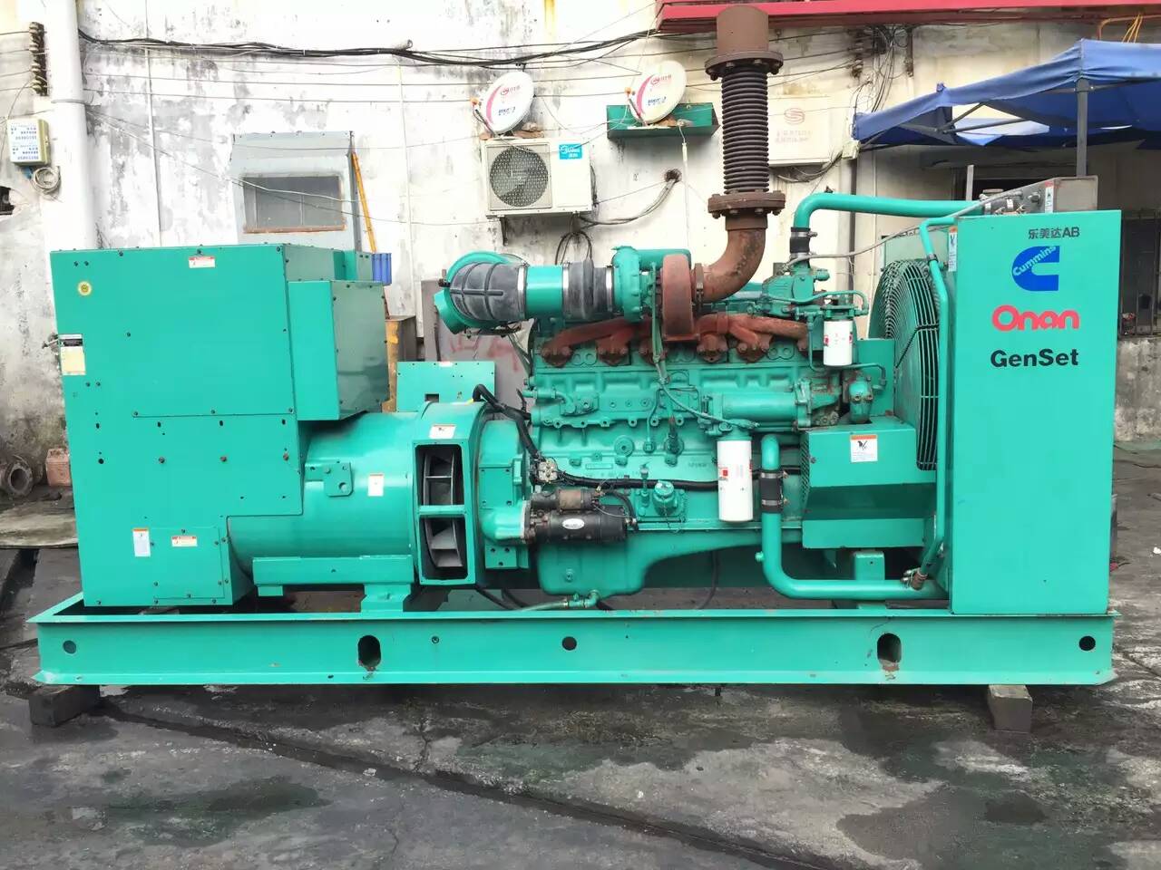 龙沙租赁发电机-柴油发电机不正常冒烟的原因